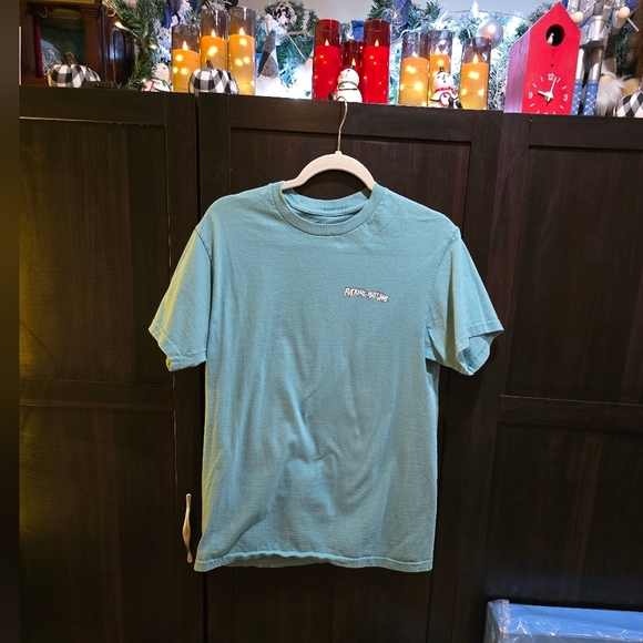 Rare Doverstreet "F***ing Awesome" Skateboard Graphic Blue T-Shirt Size: M - Picture 2 of 5